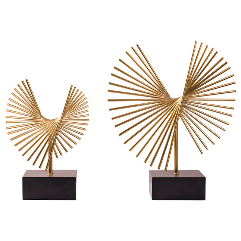 Premium Creative Iron Home Decoration - Modern Metal Art Sculpture
