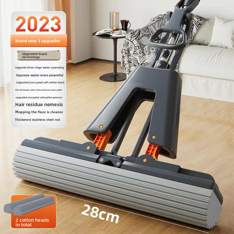 Sponge Water-Absorbing Mop - Super Absorbent Floor Cleaning Tool