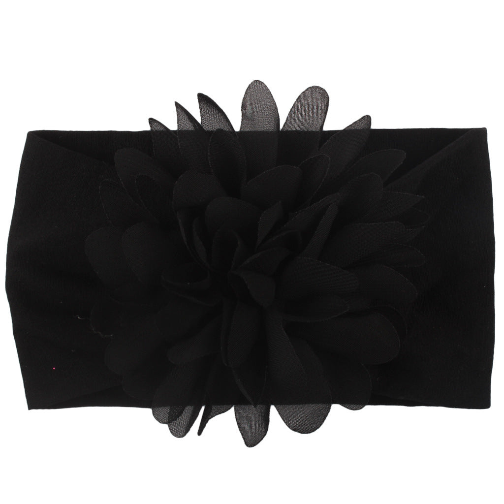 Chiffon Flower Baby Headband - Cute Princess Hair Accessories for Infant Girls