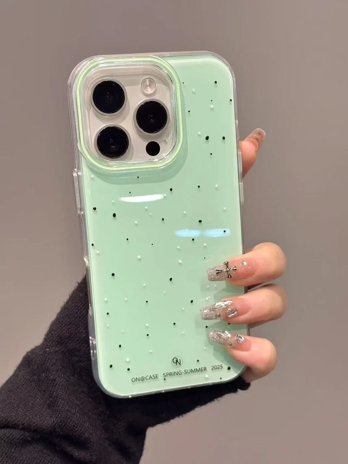 Artistic Paint Splash iPhone Case - Creative Design Protection