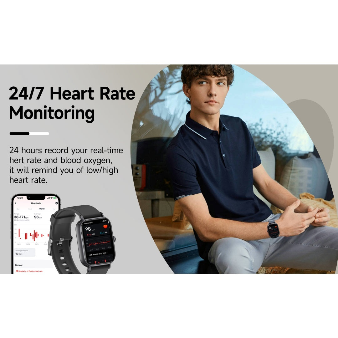 2025 New 2.0-inch Smart Watch With Multiple Sports Modes And Fitness Tracker
