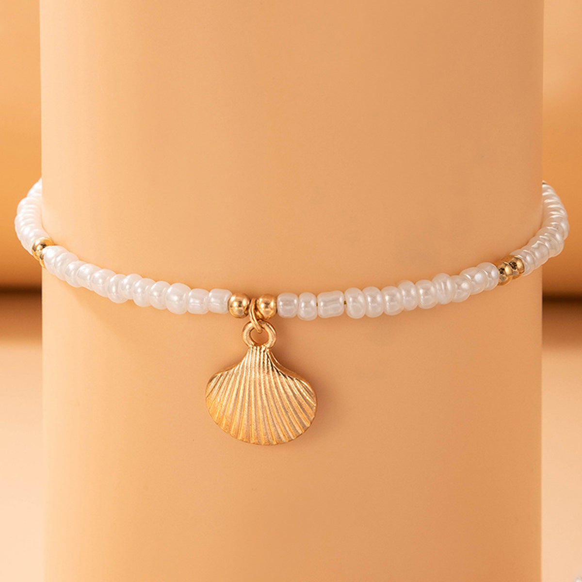 Beach Vacation Shell Anklet - Bohemian Style Seashell Ankle Bracelet