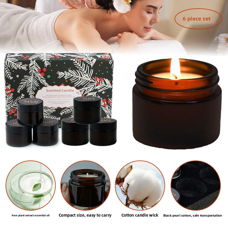 Premium Soy Wax Scented Candle - Natural Home Fragrance