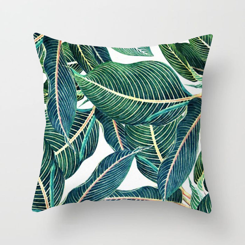 Printed Pillowcase Car Cushion Cover - Decorative Throw Pillow for Vehicle and Home