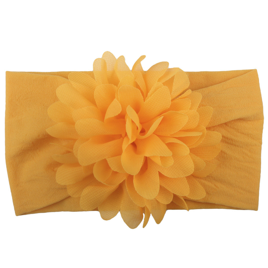 Chiffon Flower Baby Headband - Cute Princess Hair Accessories for Infant Girls