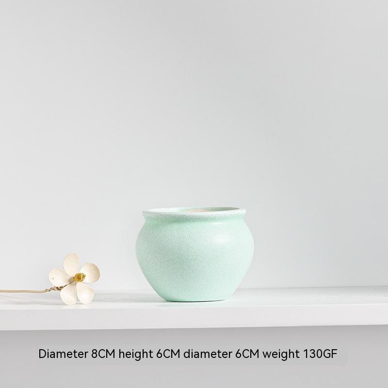 Premium Creative Ceramic Flower Pot - Modern Home Decoration Gardening Planter