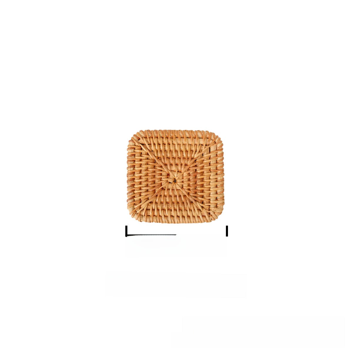 Eco-Friendly Woven Coasters - Natural Autumn Vine Material Set