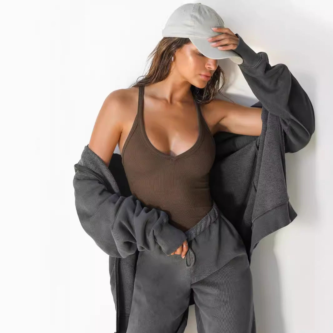 Women's Knitted Vest - Versatile Layering Essential for All Seasons