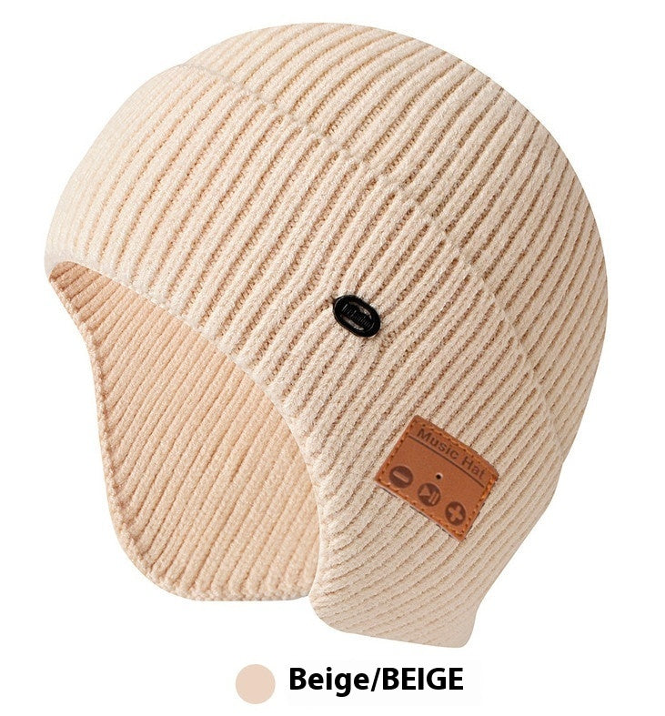 Thickened Bluetooth Cap - Knitted Wireless Music Beanie