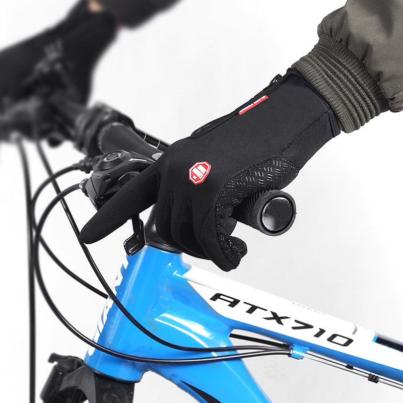 Winter Touch Screen Gloves - Waterproof Sports Gloves with Fleece