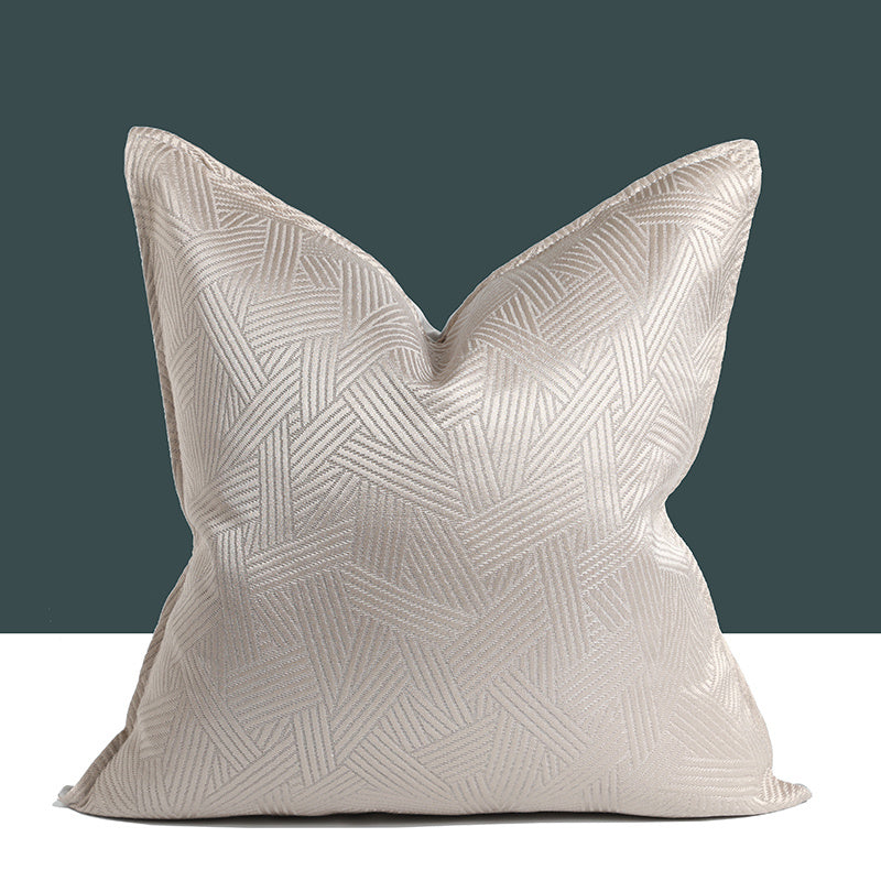 Simple Modern Grey Sofa Cushion