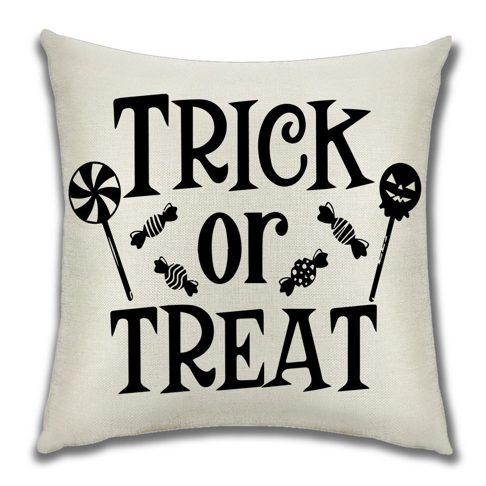 Cartoon Pumpkin Castle Sofa Cushion Cushion Pillowcase