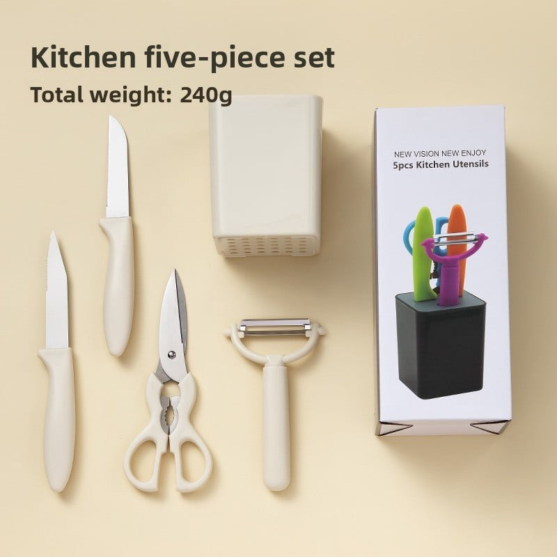 6-Piece Kitchen Tool Set - Essential Baby Food Prep & Multi-Function Utensils
