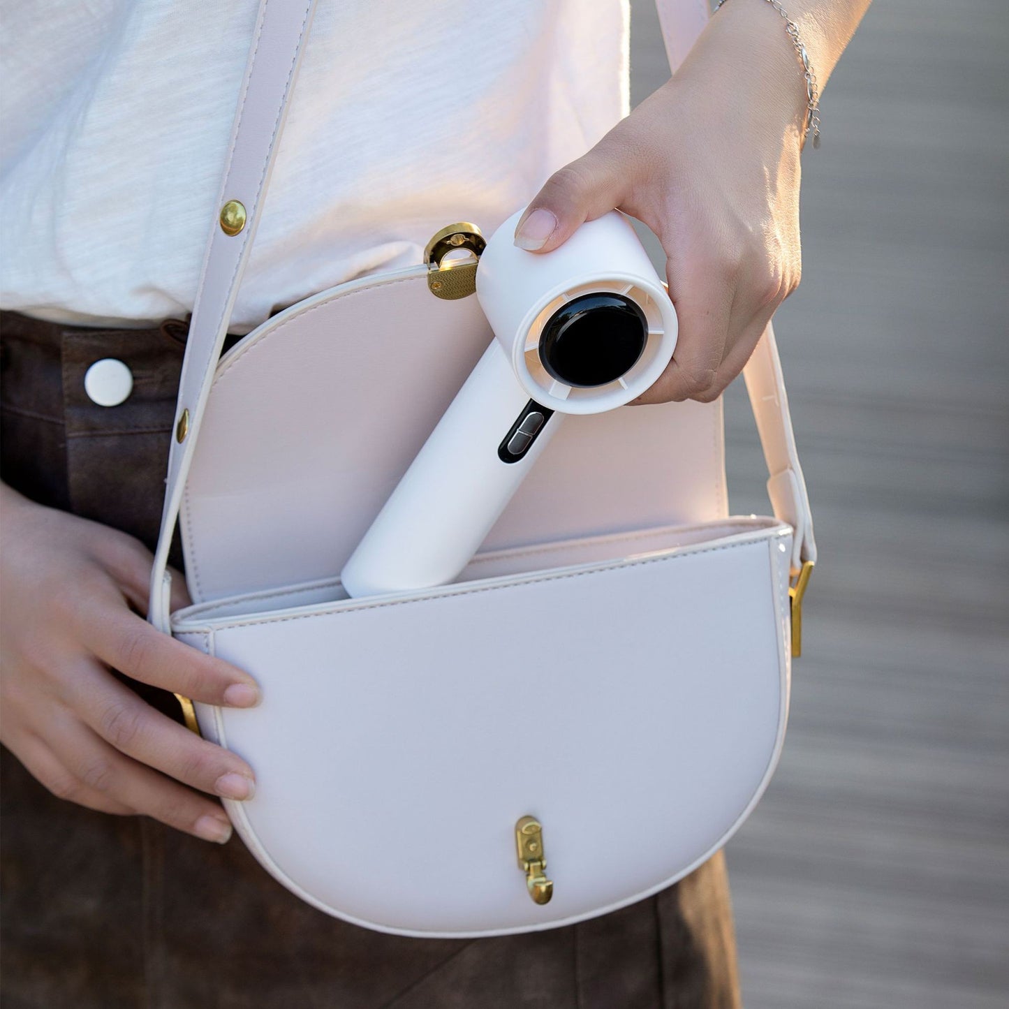 Compact Personal Fan - Portable Mini Cooling Device