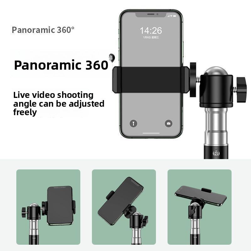 Phone Tripod for Live Streaming - Adjustable Content Creator Stand 17-67 Inches