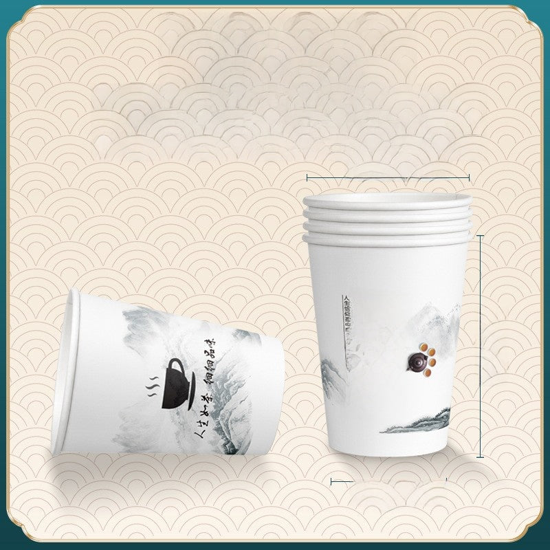 Heavy-Duty Disposable Cups - Extra Thick Durable 250ml Bulk Pack