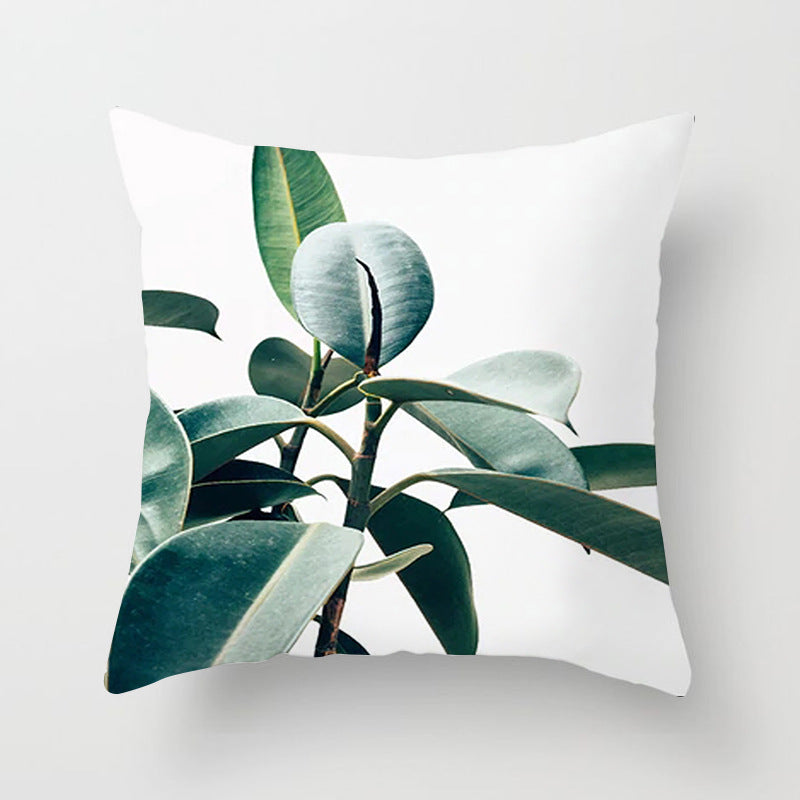 Printed Pillowcase Car Cushion Cover - Decorative Throw Pillow for Vehicle and Home