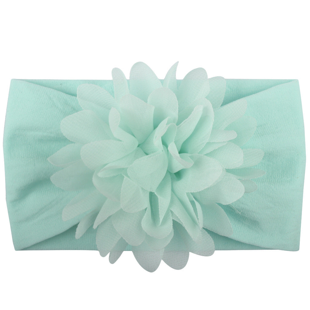 Chiffon Flower Baby Headband - Cute Princess Hair Accessories for Infant Girls