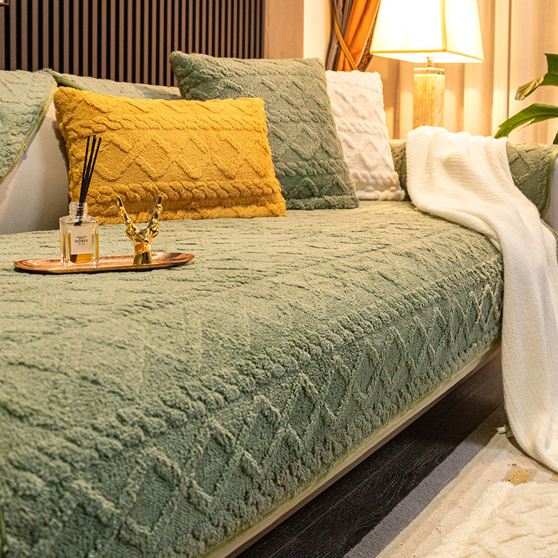 Modern Simple Sofa Cushion Non-slip Cushion Winter