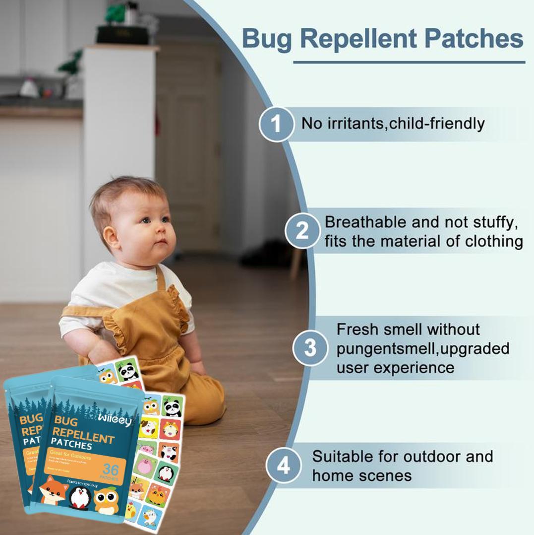 Gentle And Non-irritating Portable Mosquito Repellent Patch Suitable For Children And Adults