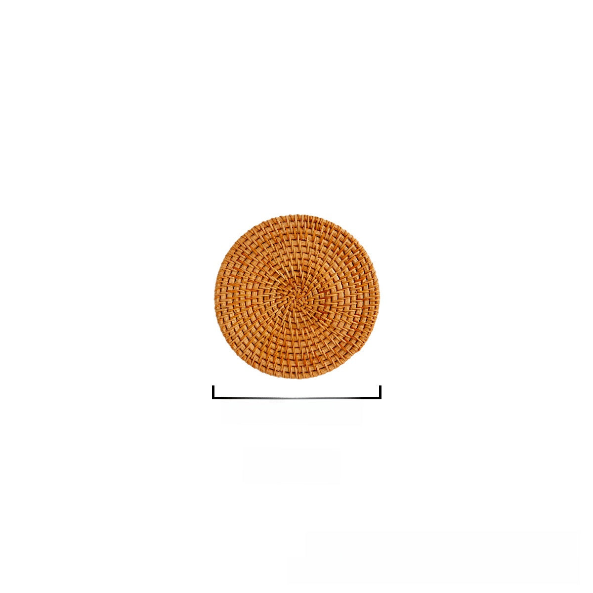 Eco-Friendly Woven Coasters - Natural Autumn Vine Material Set