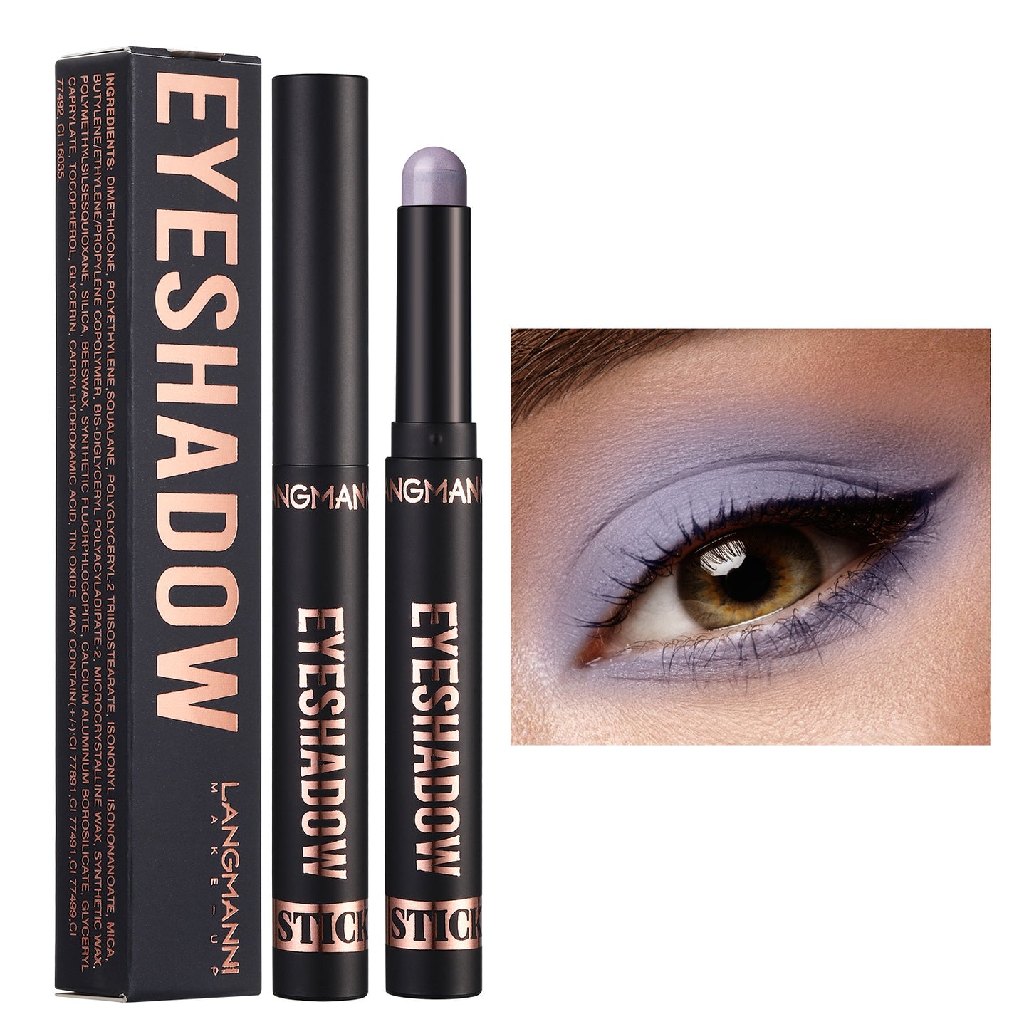 Shimmer Eyeshadow Stick - Easy-Apply Glitter Eyeshadow Stick 24 Shades Available