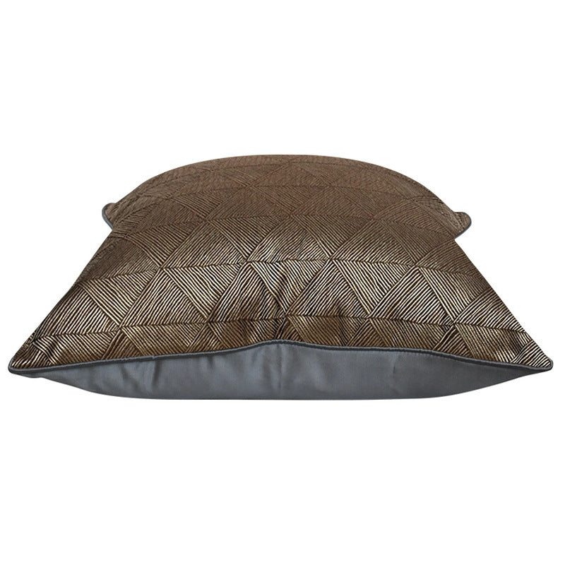 Modern Minimalist Brown Living Room Sofa Cushion Cushion