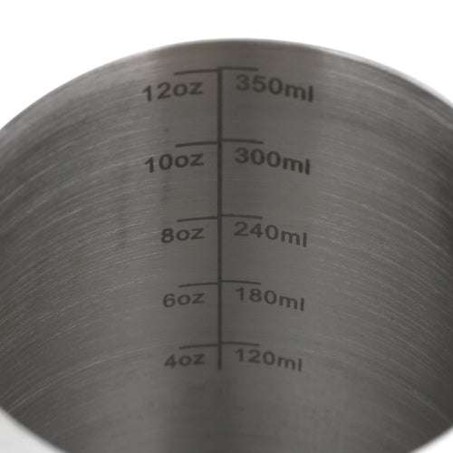 Stainless Steel Milk Frothing Pitcher - 600ml Professional Barista Latte Jug