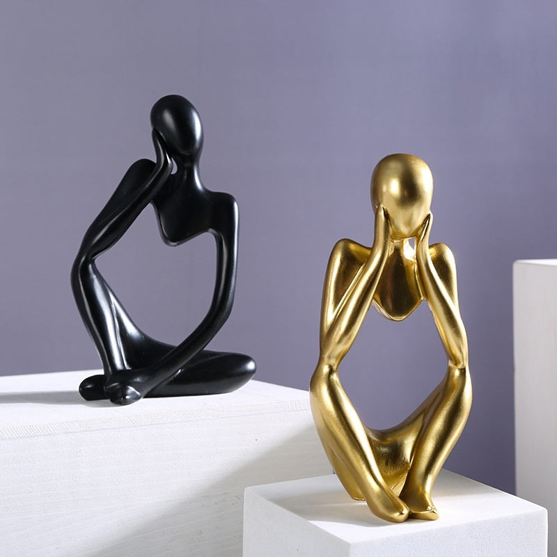 Premium Mini Abstract Home Ornament - Modern Entrance Decoration