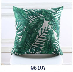 Tropical rain forest sofa pillow cushion