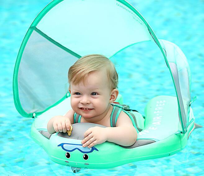 Baby Swimming Ring Float - Inflatable Safety Swim Trainer for Infants & Toddlers