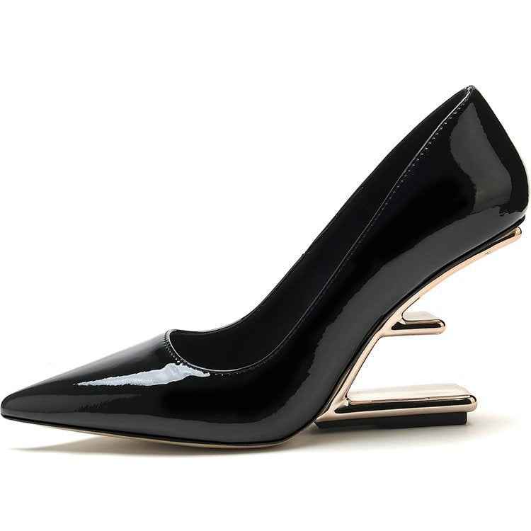 Ladies' Shallow Pointed Toe Stylish High Heels