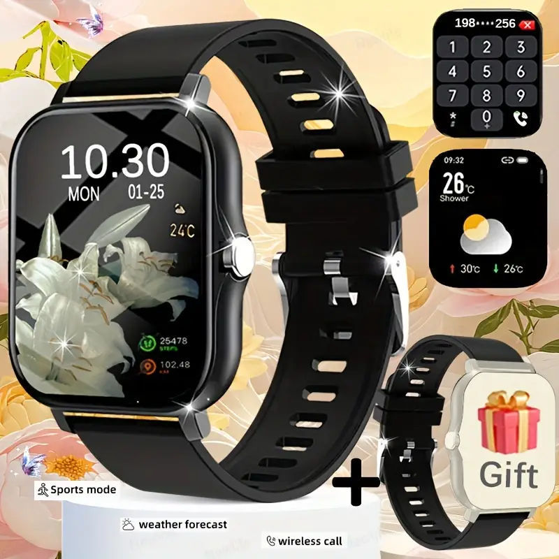 New Smartwatches Now On Sale, Featuring Message Alerts, Call Answering, Health Monitoring, Activity Tracking, Notification Reminders, And Fitness Functions.