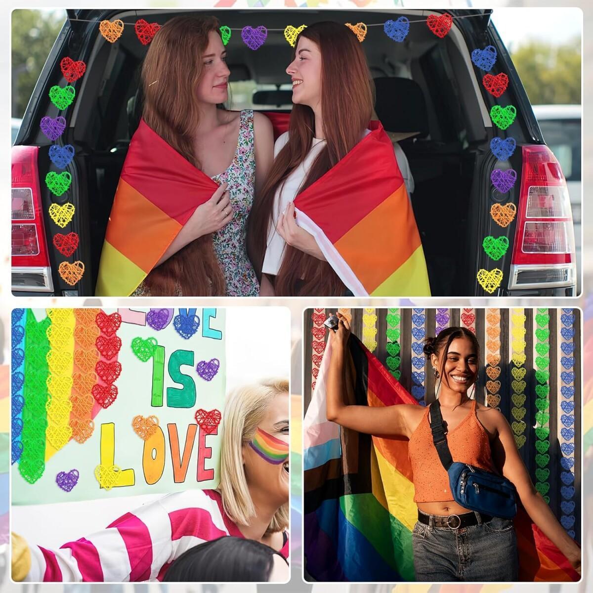 48Pcs Colorful Wicker Rattan Balls