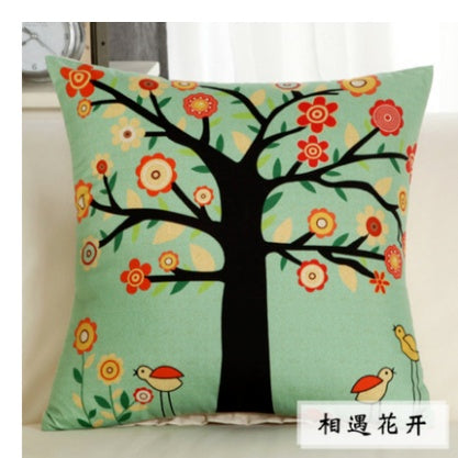 Square back cushion head cushion set square pillow cartoonpillow core pillow car small animal sofa