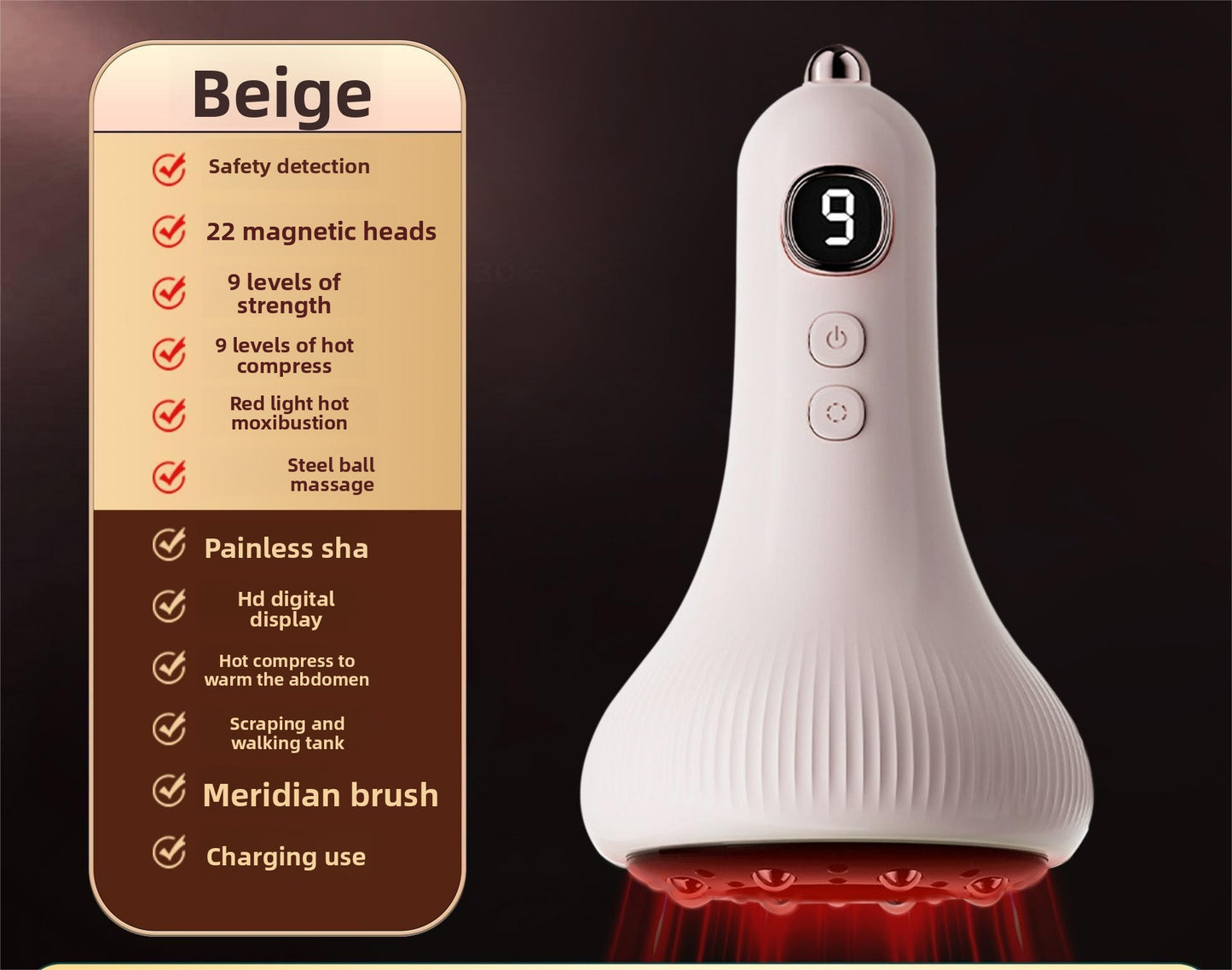 Professional Cupping Therapy Set - Traditional Chinese Medicine Vacuum Suction Cups with Essential Oils