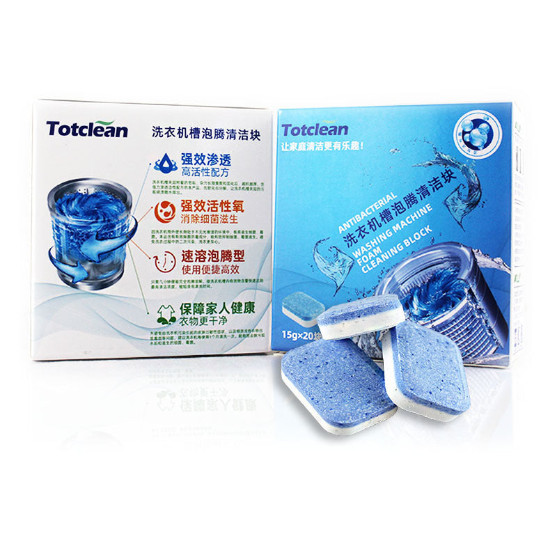 Washing Machine Tub Bomb Cleaner - Deep Cleaning Tablets for Fresh & Bacteria-Free Laundry