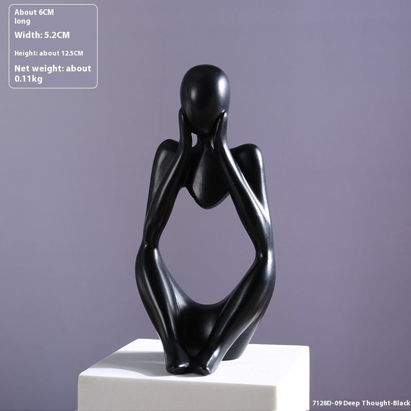 Premium Mini Abstract Home Ornament - Modern Entrance Decoration