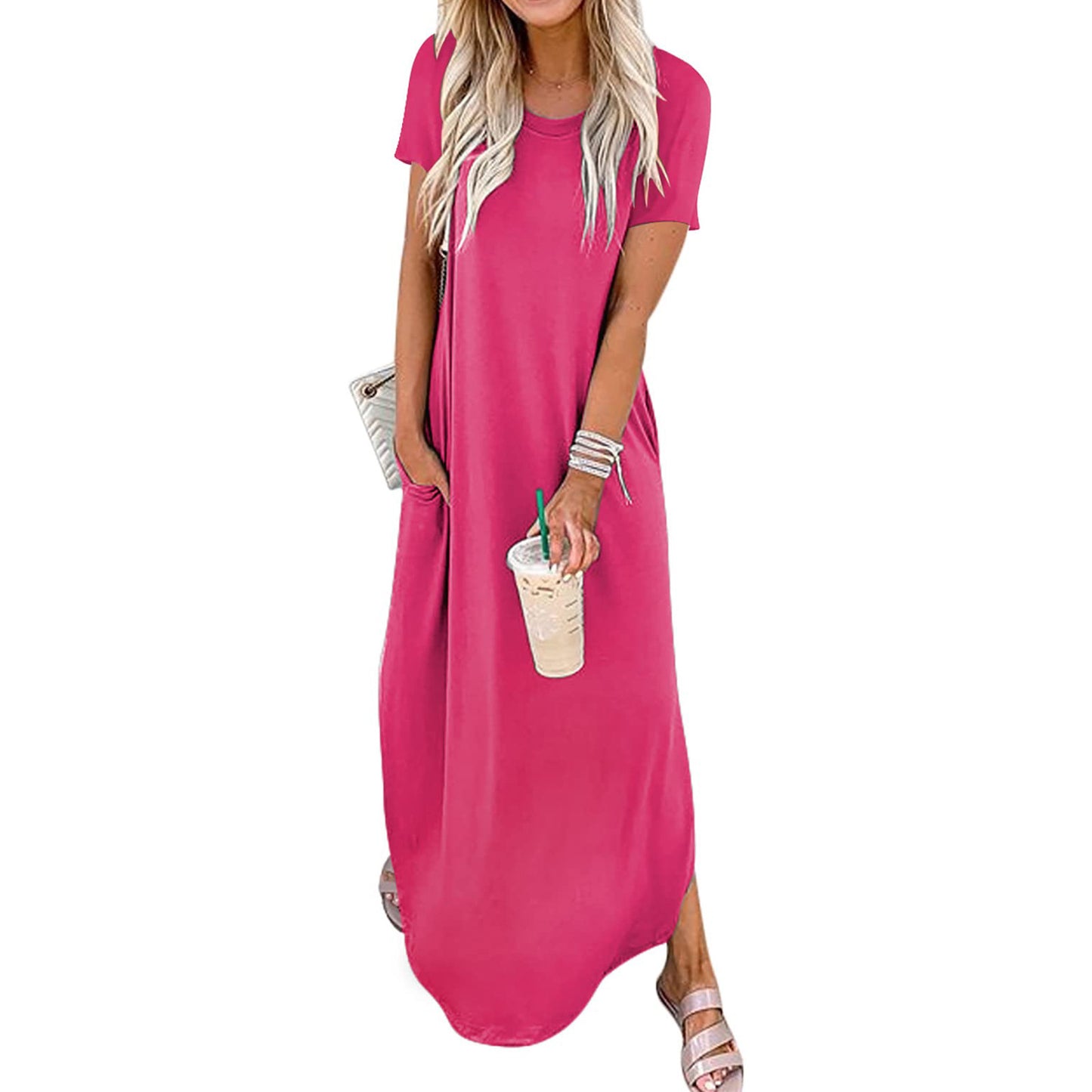 Casual Sleeveless Long Dress