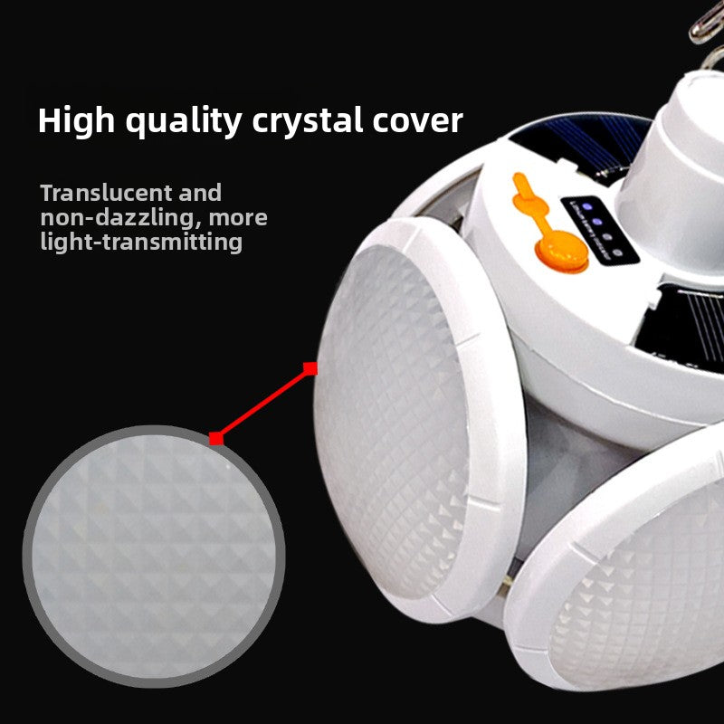 Portable Solar LED Bulb Light - 50W Emergency Camping Lantern