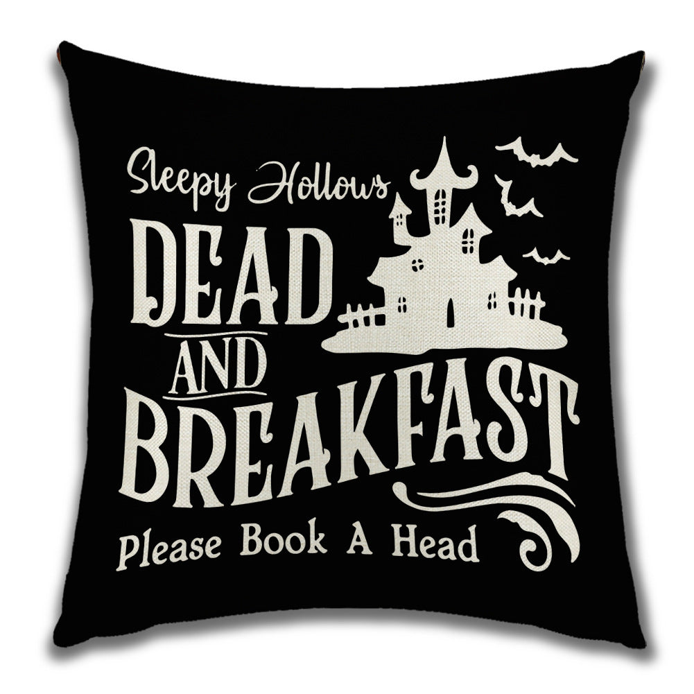 Cartoon Pumpkin Castle Sofa Cushion Cushion Pillowcase