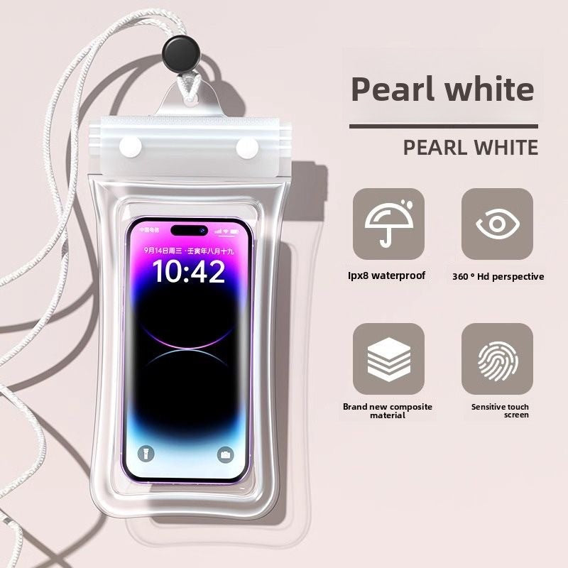 Floating Waterproof Phone Pouch - Touch Screen Compatible IPX8 Protection