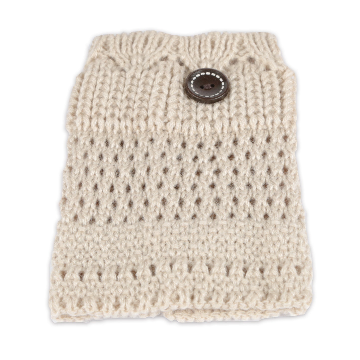Women's Winter Crochet Knit Leg Warmers - 1 Pair