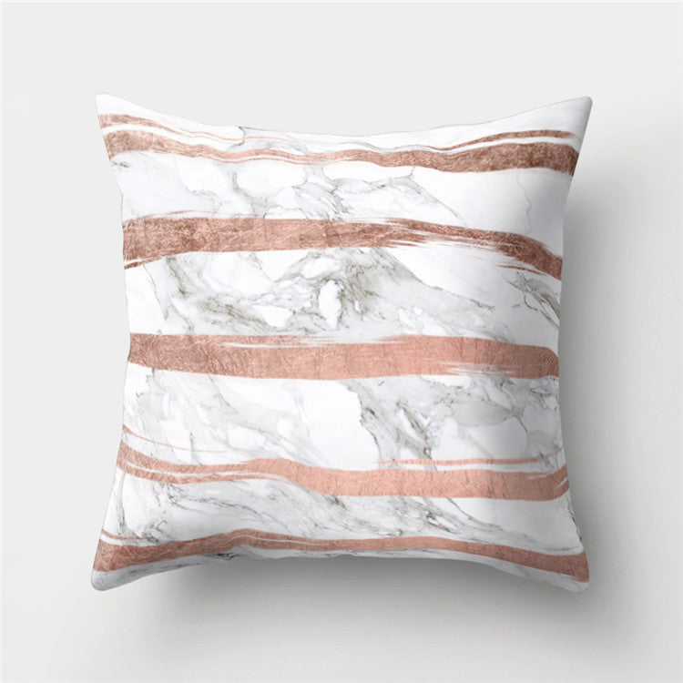 Leather Velvet Pillowcase Sofa Cushion Cover - Luxury Textured Throw Pillow for Home