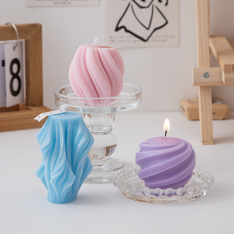 Premium Geometric Aromatherapy Candle - Creative Home Decoration Scented Candle