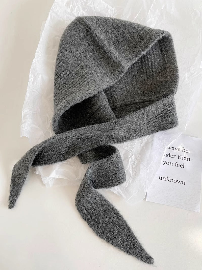 Bandage Warm Balaclava - Retro Pullover Earmuffs Hat