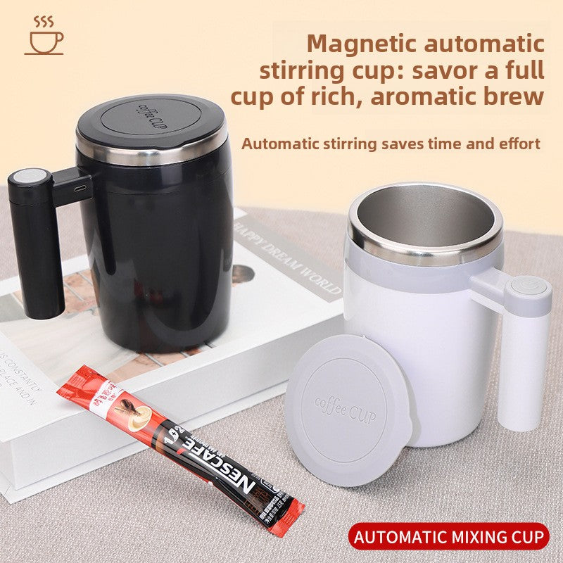 Rechargeable Automatic Coffee Mixing Cup