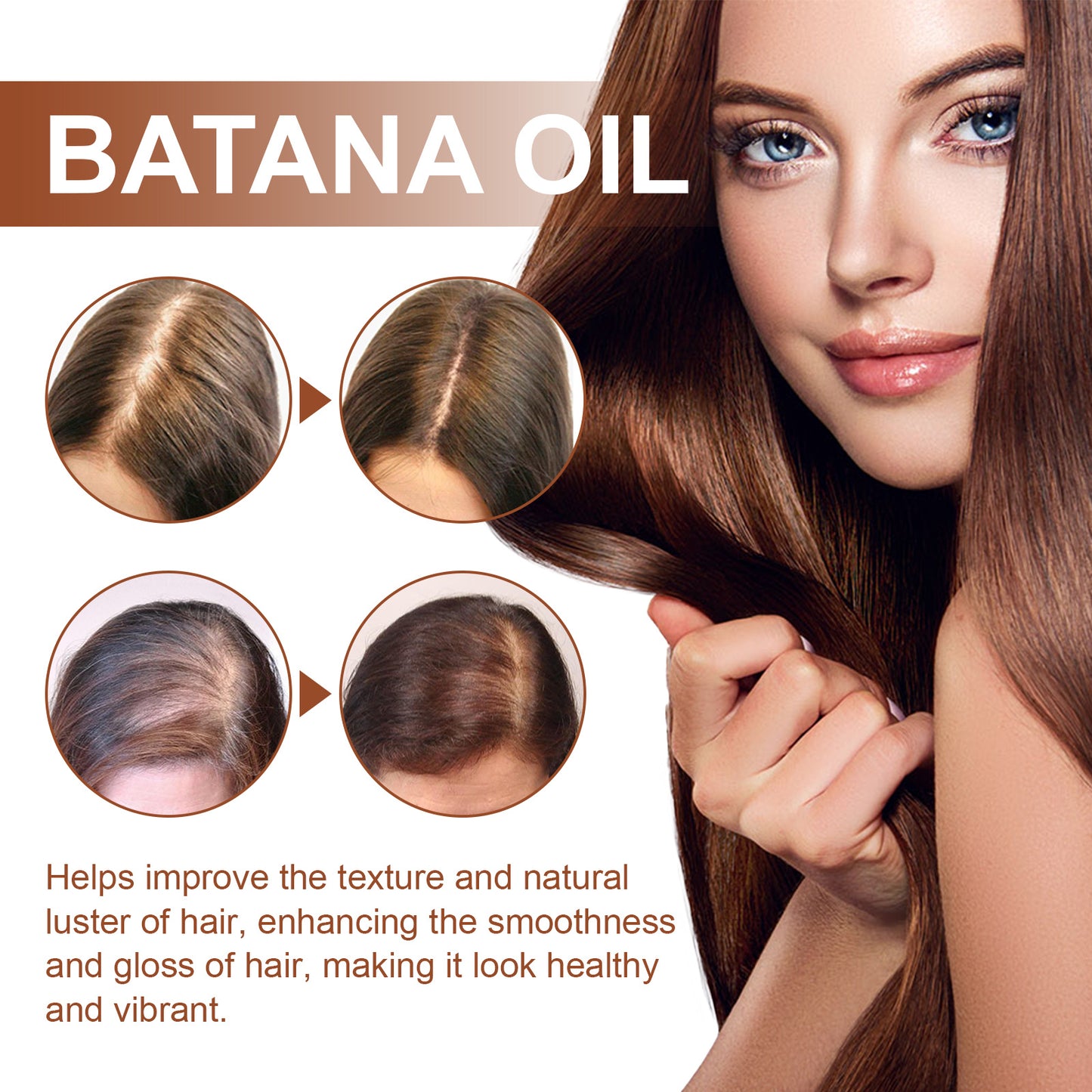 Batana Oil Conditioner Nourishing And Repairing The Hair Root Strengthening And Anti-fall Soft And Dense Hair Fixing Volume