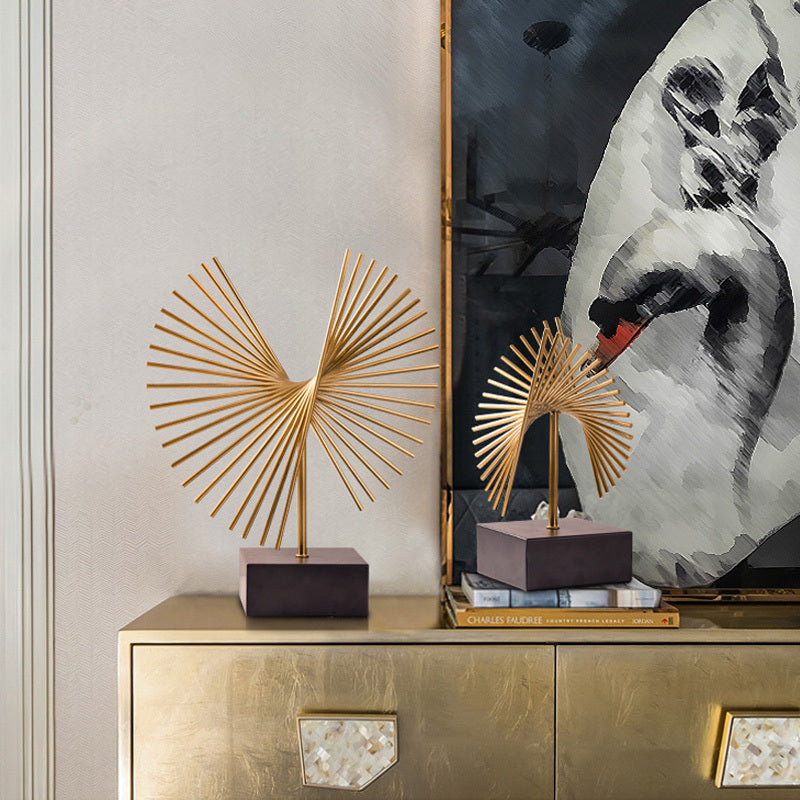 Premium Creative Iron Home Decoration - Modern Metal Art Sculpture