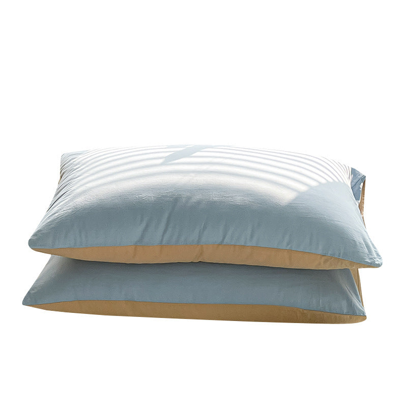 Pure Cotton Pillowcase - Premium Natural Fiber Pillow Cover